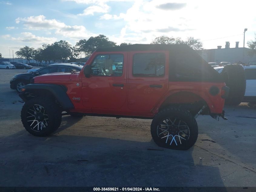 2018 JEEP WRANGLER UNLIMITED SPORT S 4X4 - 1C4HJXDG7JW134311