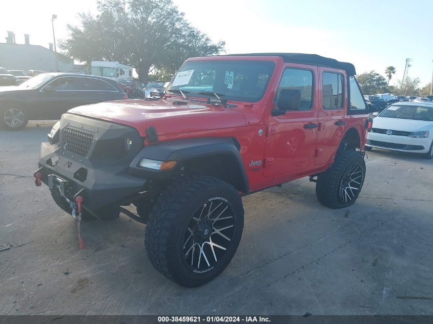 2018 JEEP WRANGLER UNLIMITED SPORT S 4X4 - 1C4HJXDG7JW134311