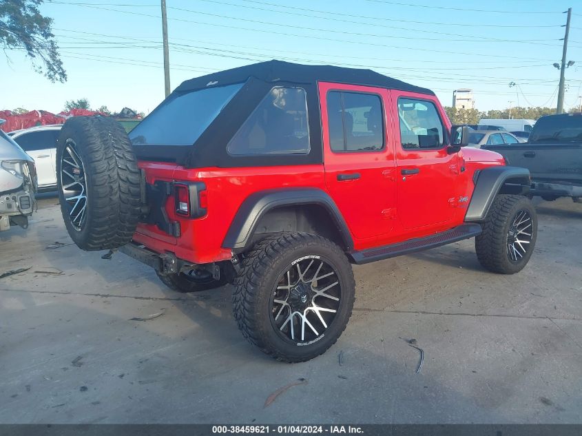 2018 JEEP WRANGLER UNLIMITED SPORT S 4X4 - 1C4HJXDG7JW134311