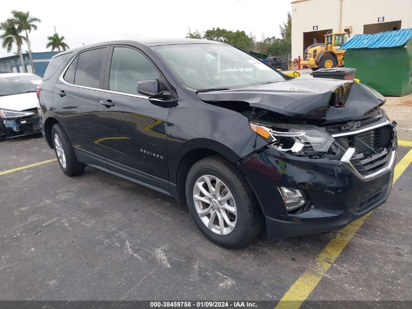 2021 CHEVROLET EQUINOX LT - 3GNAXKEVXMS100435