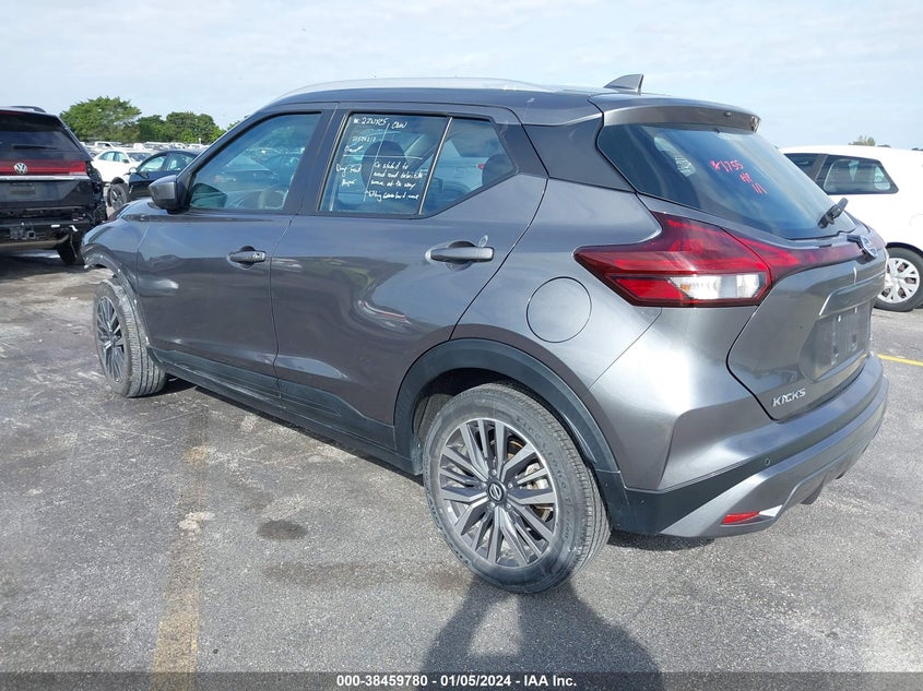 VIN 3N1CP5CV8ML477316 2021 NISSAN KICKS SV XTRONIC CVT