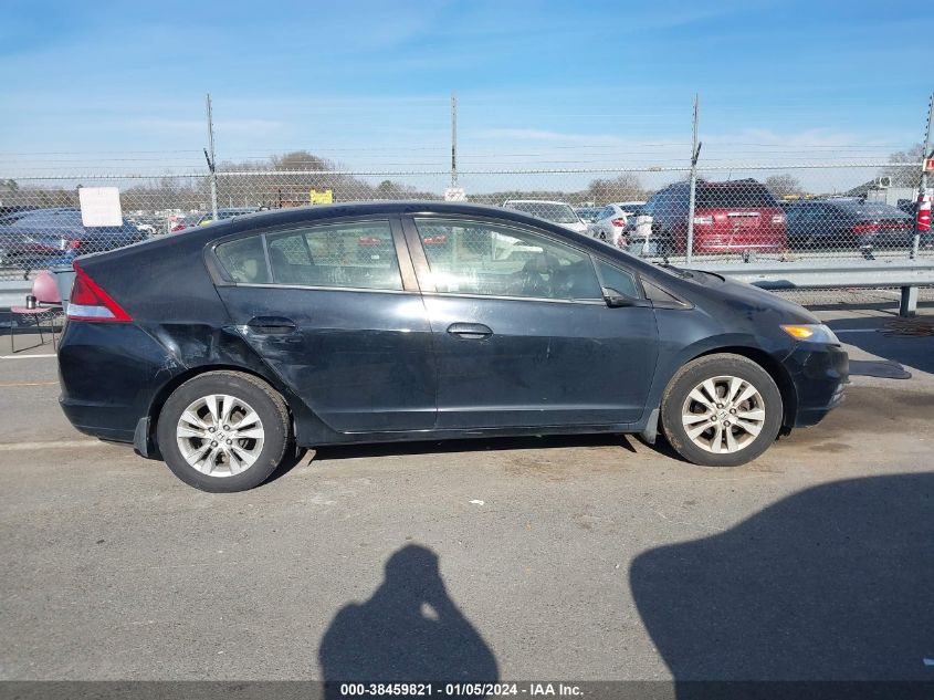 2013 HONDA INSIGHT EX - JHMZE2H74DS004308