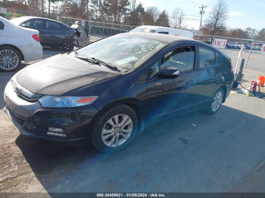 2013 HONDA INSIGHT EX - JHMZE2H74DS004308