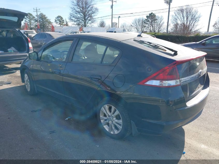2013 HONDA INSIGHT EX - JHMZE2H74DS004308