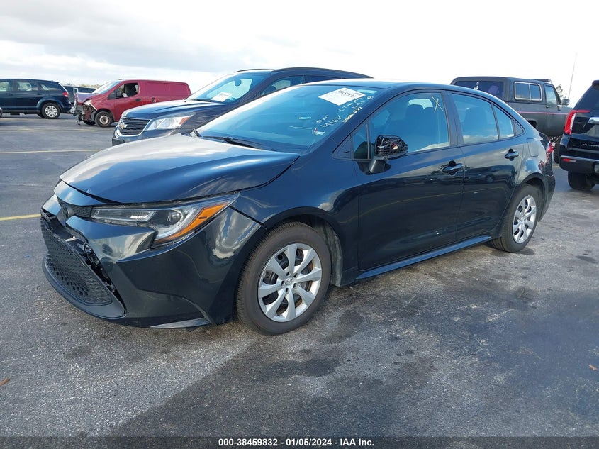 VIN 5YFEPMAE4MP238643 2021 TOYOTA COROLLA LE