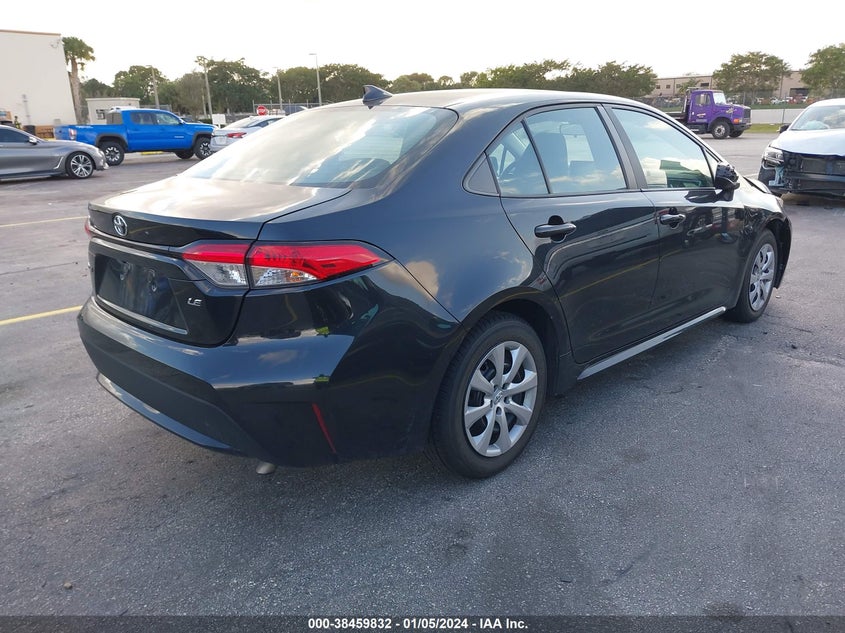 VIN 5YFEPMAE4MP238643 2021 TOYOTA COROLLA LE