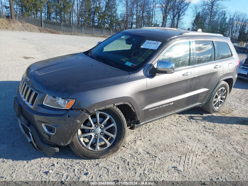 2014 JEEP GRAND CHEROKEE LIMITED - 1C4RJFBG3EC379177