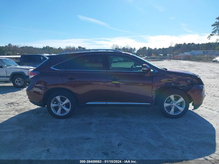 2013 LEXUS RX 350 - 2T2BK1BA1DC200939