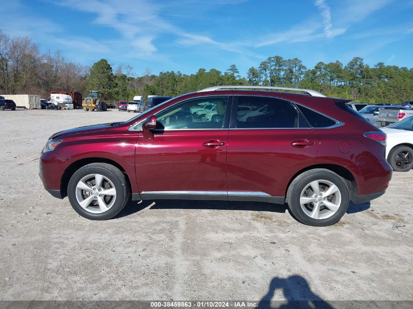 2013 LEXUS RX 350 - 2T2BK1BA1DC200939