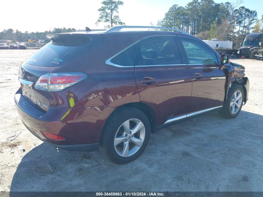 2013 LEXUS RX 350 - 2T2BK1BA1DC200939