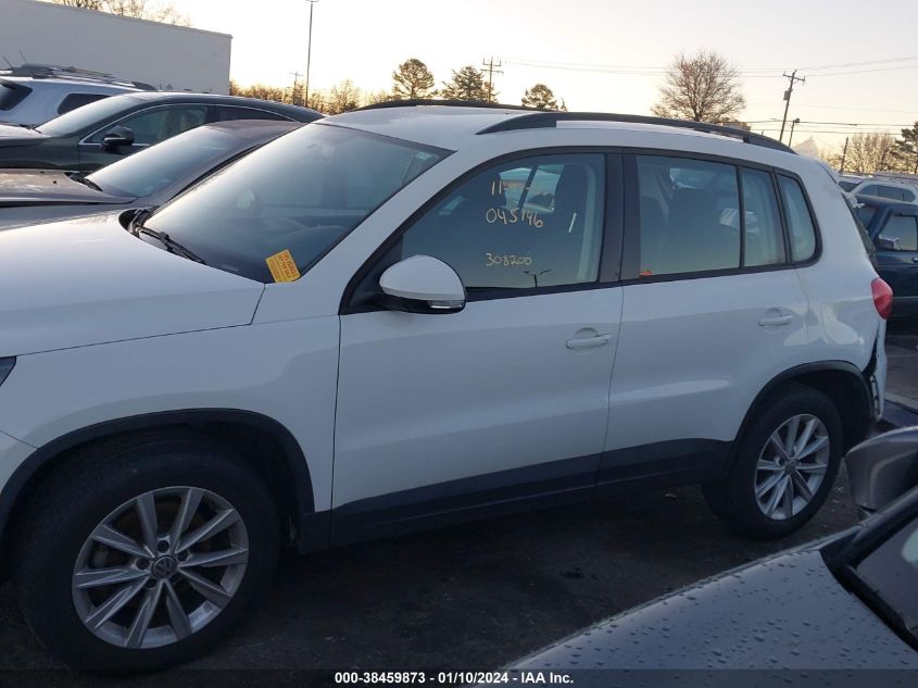 2017 VOLKSWAGEN TIGUAN S/LIMITED - WVGBV7AX6HK045146