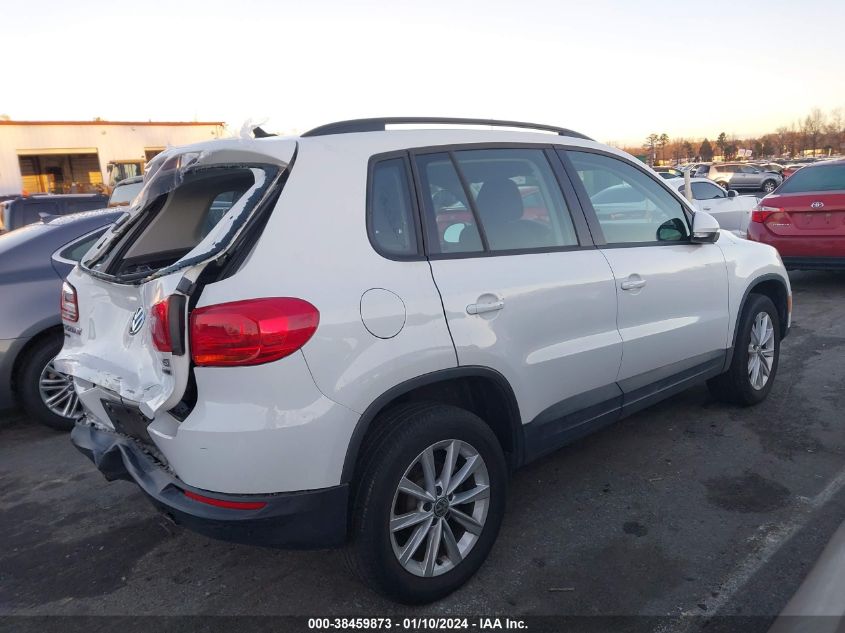 2017 VOLKSWAGEN TIGUAN S/LIMITED - WVGBV7AX6HK045146