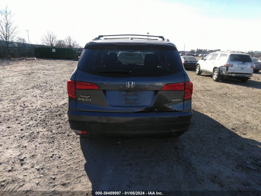 2018 HONDA PILOT EXL - 5FNYF6H56JB043572