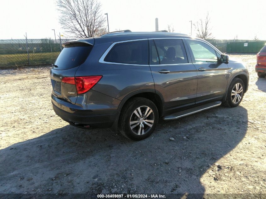 2018 HONDA PILOT EXL - 5FNYF6H56JB043572