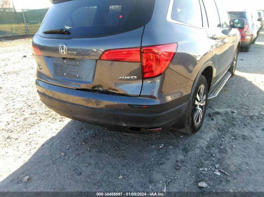 2018 HONDA PILOT EXL - 5FNYF6H56JB043572