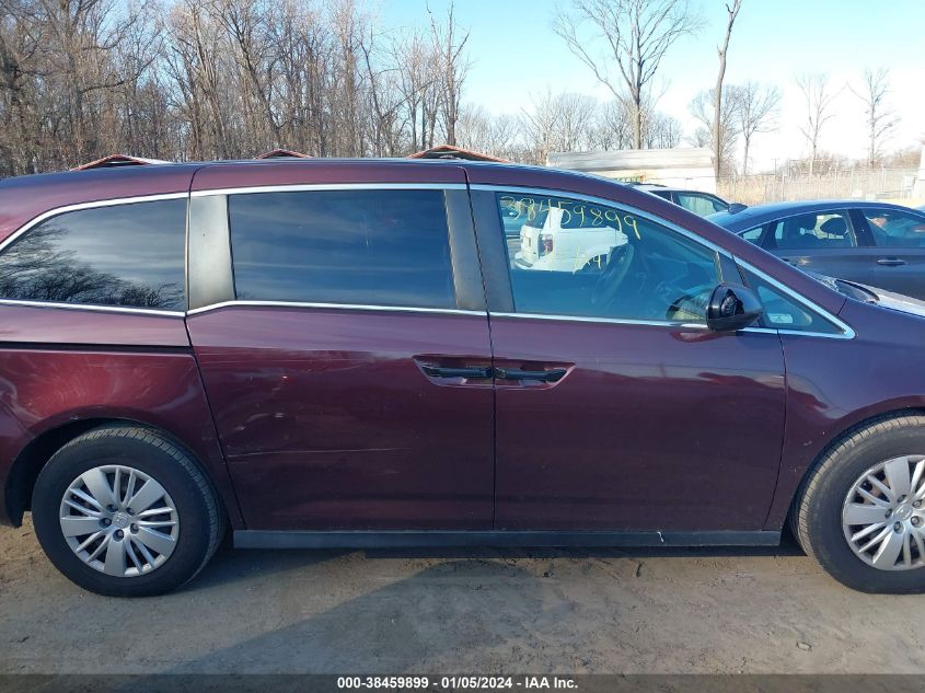 2014 HONDA ODYSSEY LX - 5FNRL5H20EB111805