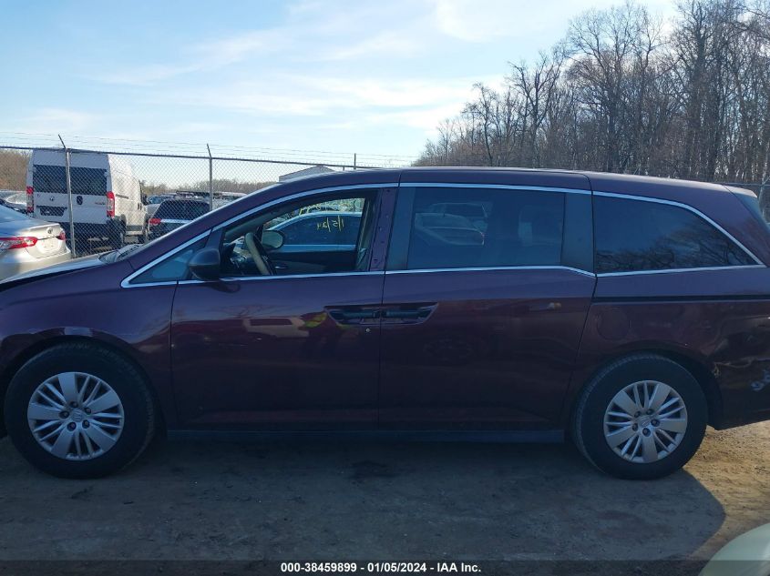 2014 HONDA ODYSSEY LX - 5FNRL5H20EB111805