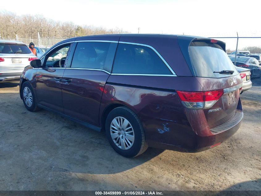 2014 HONDA ODYSSEY LX - 5FNRL5H20EB111805