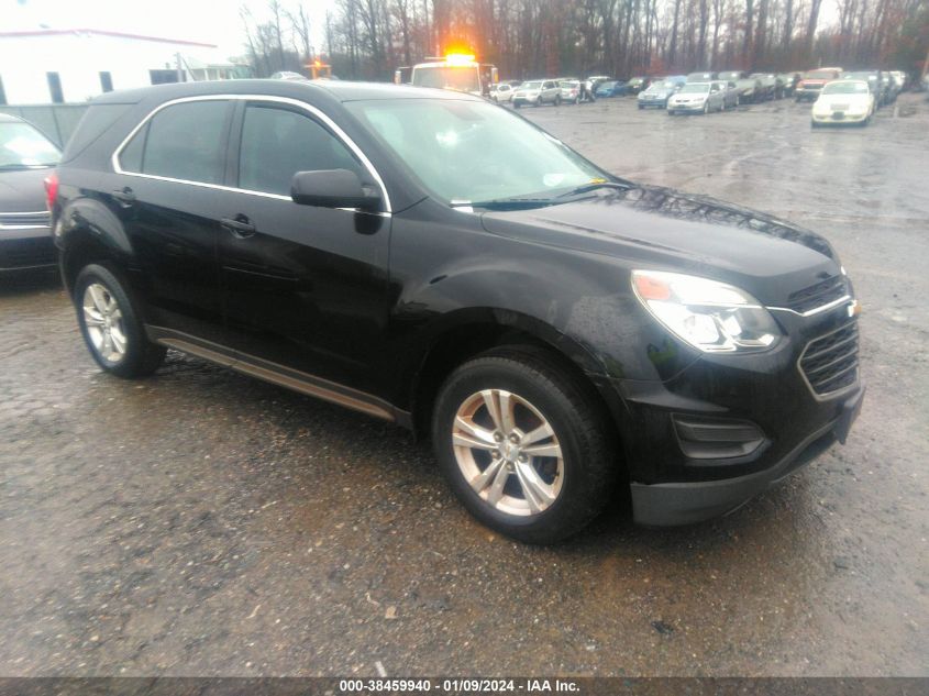 2016 CHEVROLET EQUINOX LS - 2GNALBEK5G1148751