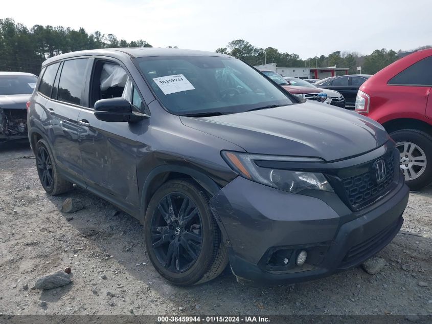 2021 HONDA PASSPORT EXL - 5FNYF7H54MB001959