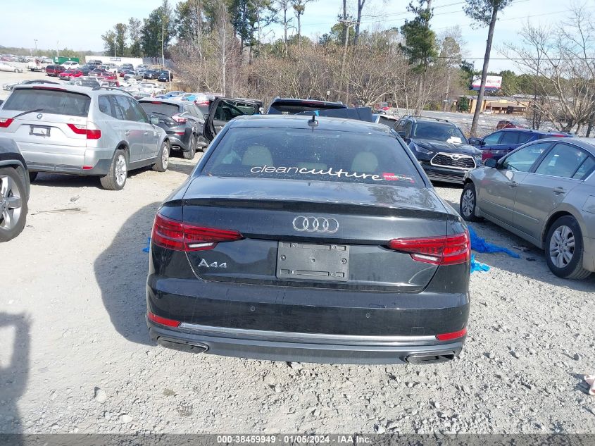 2019 AUDI A4 PREMIUM PLUS - WAUHMBF47KA107196