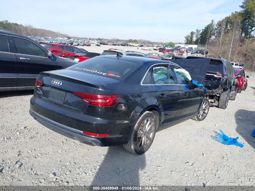 2019 AUDI A4 PREMIUM PLUS - WAUHMBF47KA107196