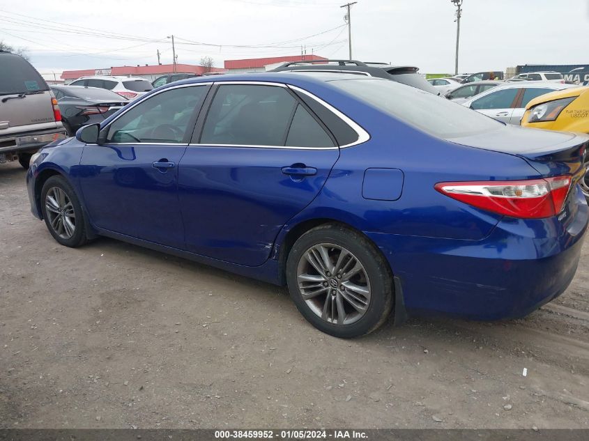 2016 TOYOTA CAMRY SE - 4T1BF1FK3GU575617