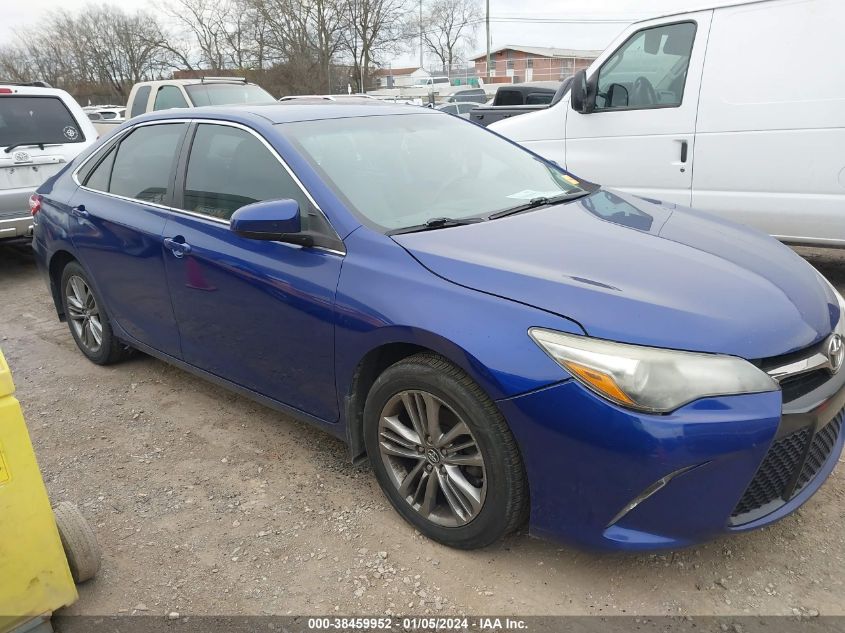2016 TOYOTA CAMRY SE - 4T1BF1FK3GU575617