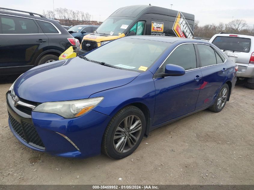 2016 TOYOTA CAMRY SE - 4T1BF1FK3GU575617