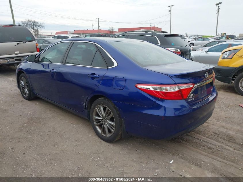 2016 TOYOTA CAMRY SE - 4T1BF1FK3GU575617