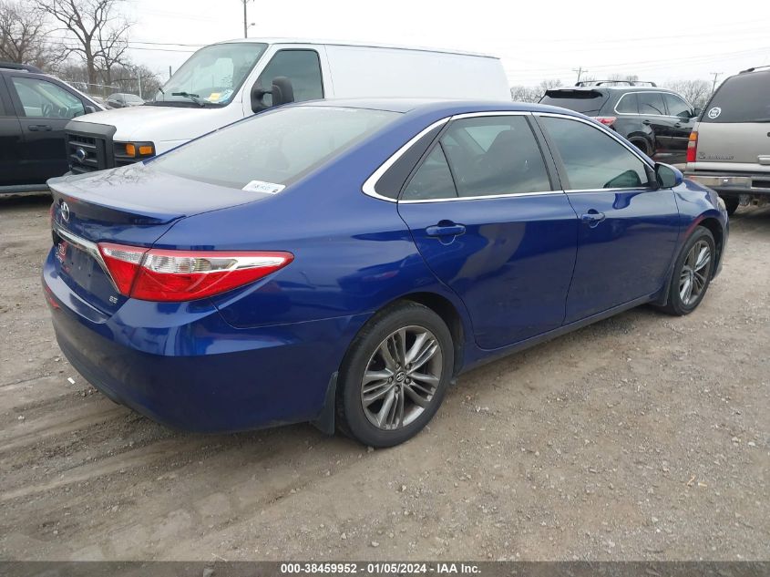2016 TOYOTA CAMRY SE - 4T1BF1FK3GU575617