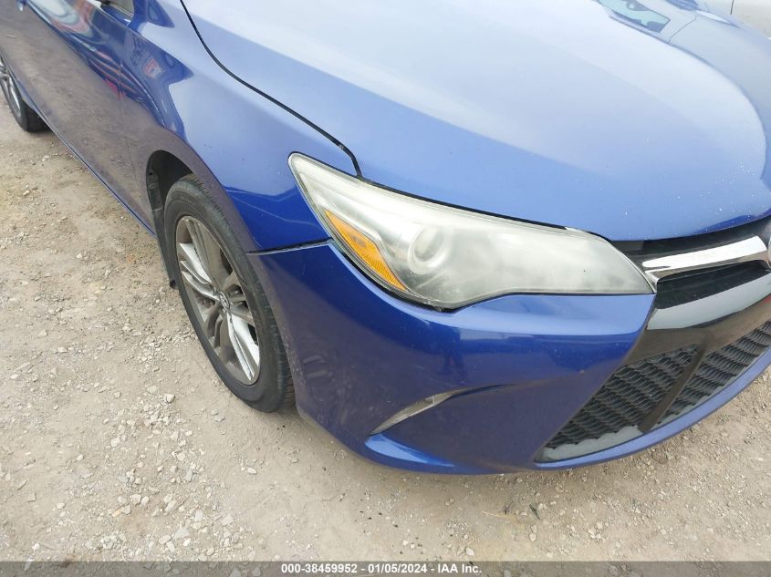 2016 TOYOTA CAMRY SE - 4T1BF1FK3GU575617