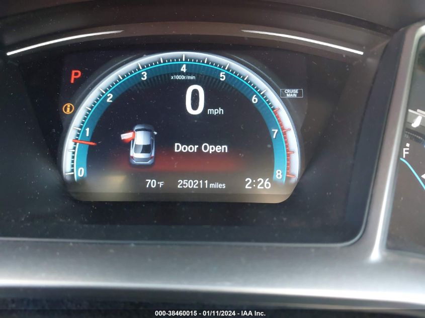 2016 HONDA CIVIC EX-T - 19XFC1F32GE003721