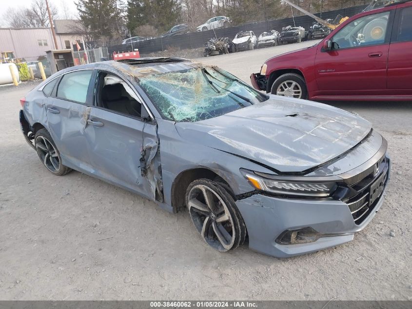 2022 HONDA ACCORD SPORT - 1HGCV2F34NA015647