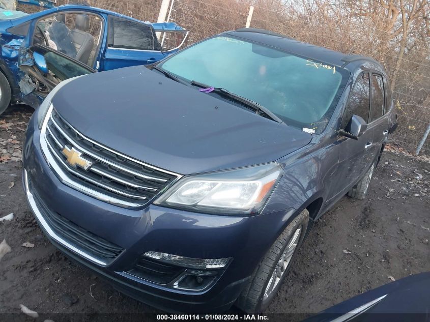 2014 CHEVROLET TRAVERSE LT - 1GNKRGKD6EJ180746
