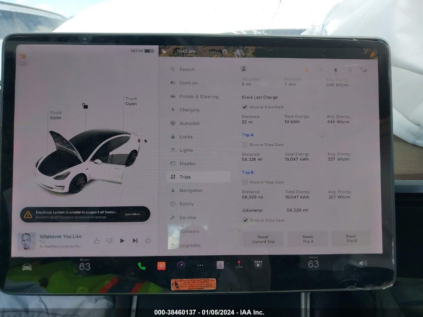 2020 TESLA MODEL 3 - 5YJ3E1ECXLF714280