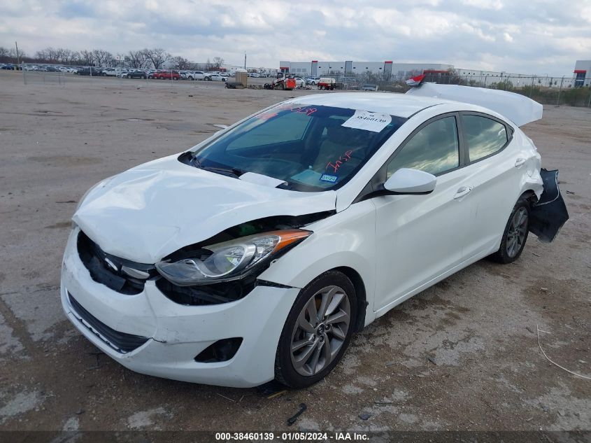 5NPDH4AE3DH301883 | 2013 HYUNDAI ELANTRA