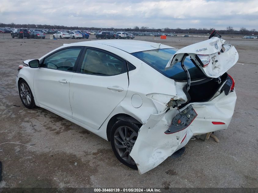 5NPDH4AE3DH301883 | 2013 HYUNDAI ELANTRA