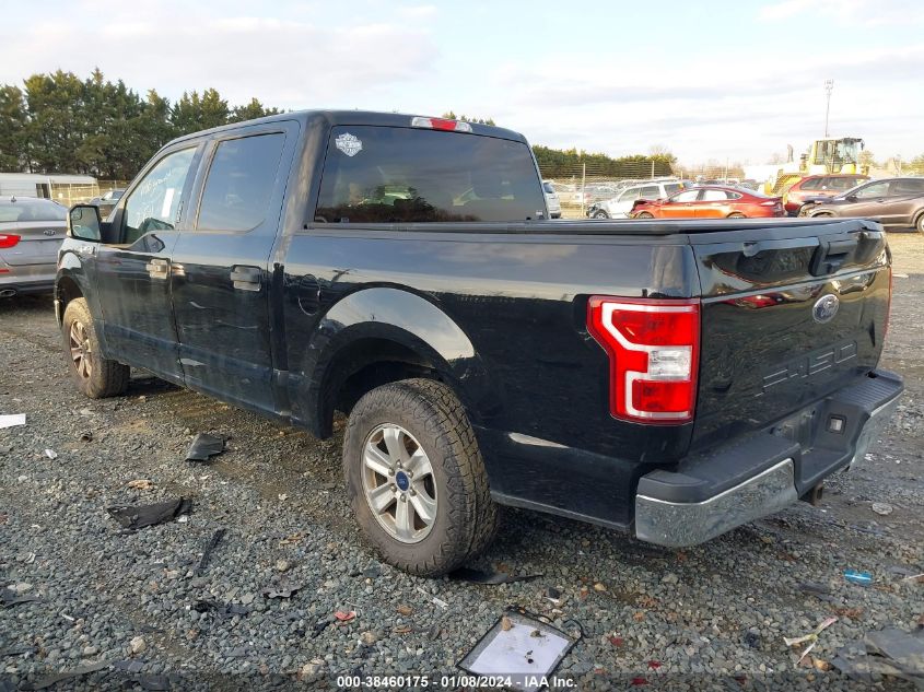 2018 FORD F-150 XLT - 1FTEW1CB4JFC82567