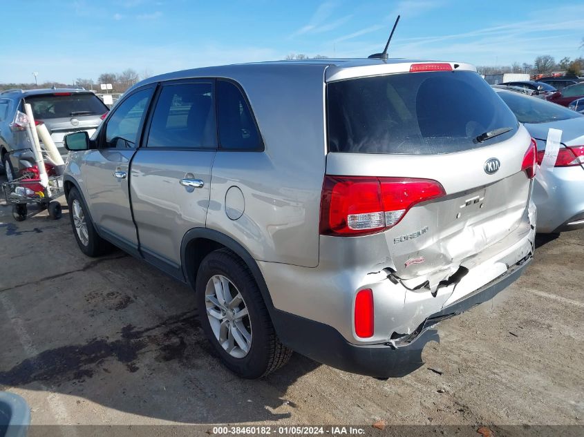 2015 KIA SORENTO LX - 5XYKT3A61FG619021