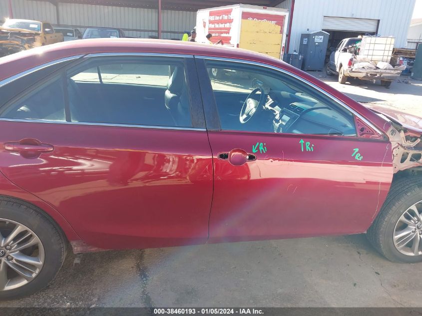 2017 TOYOTA CAMRY SE - 4T1BF1FK5HU702207