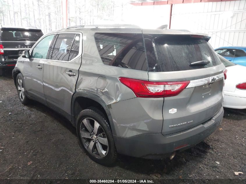 2018 CHEVROLET TRAVERSE 3LT - 1GNEVHKW6JJ176223