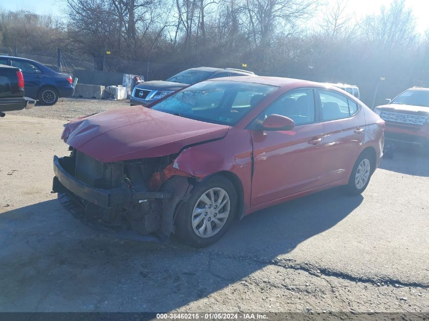 2019 HYUNDAI ELANTRA SE - 5NPD74LF4KH489271