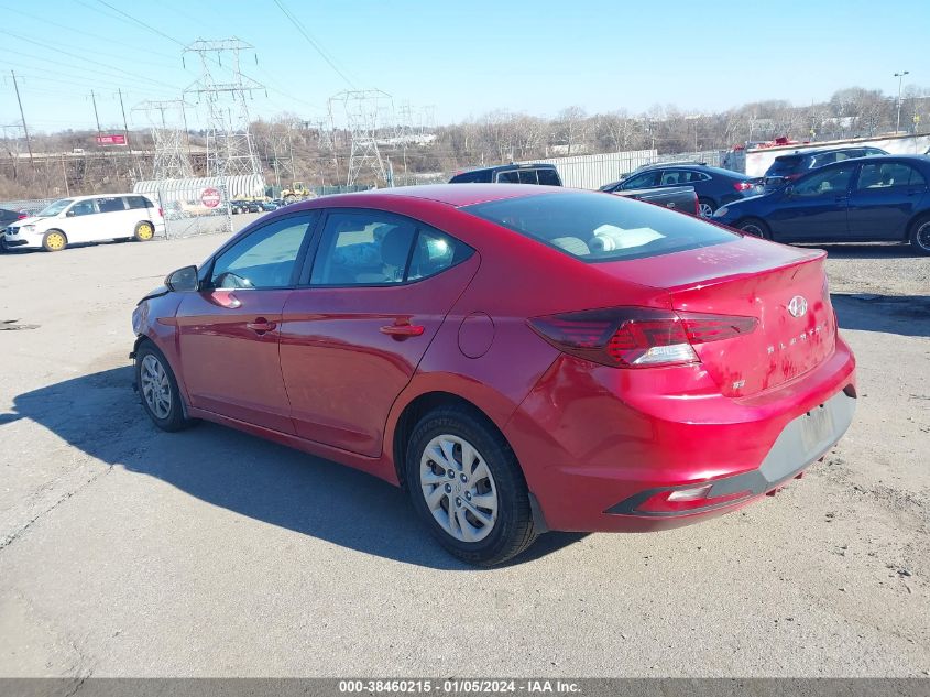 2019 HYUNDAI ELANTRA SE - 5NPD74LF4KH489271