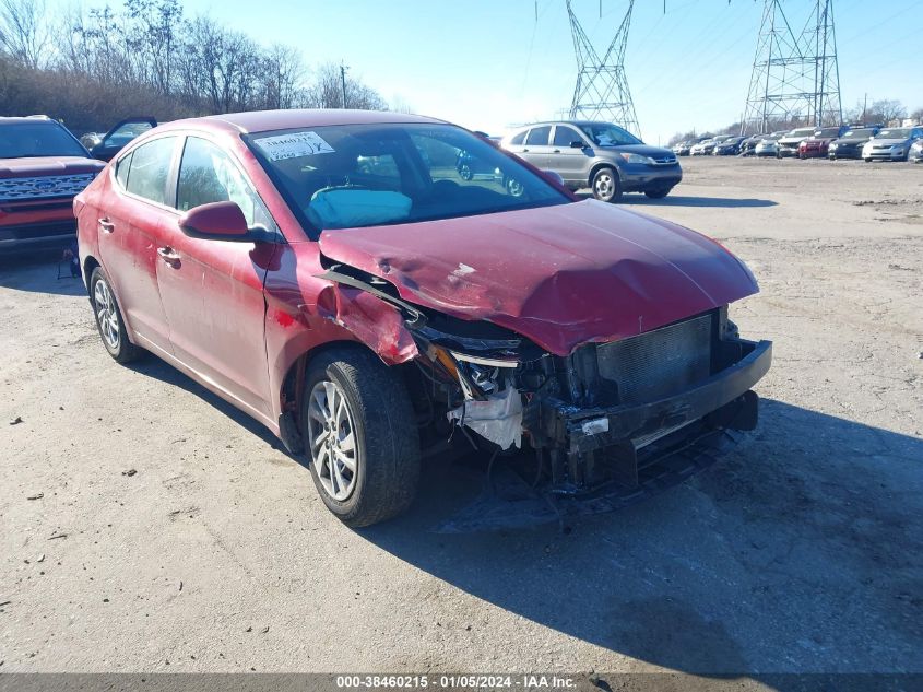 2019 HYUNDAI ELANTRA SE - 5NPD74LF4KH489271