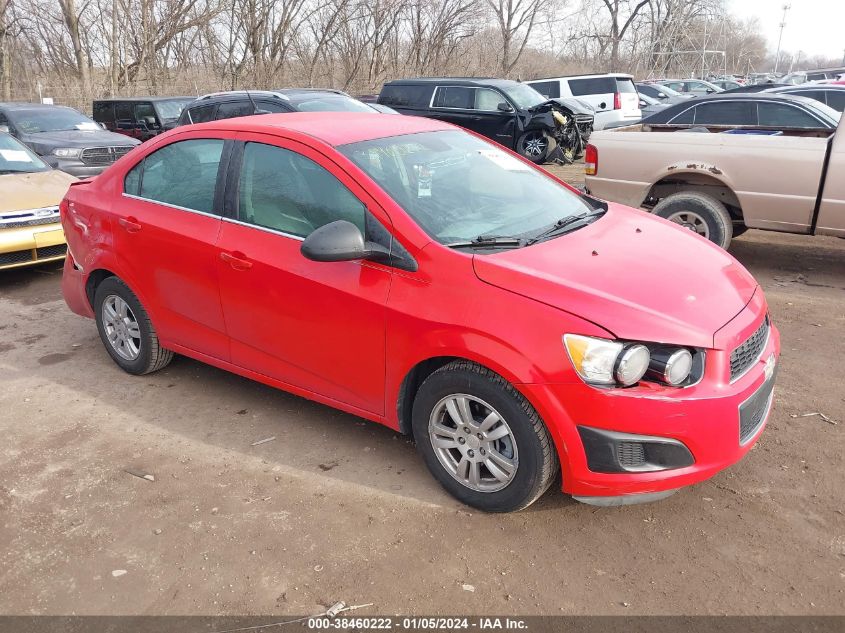 2013 CHEVROLET SONIC LT AUTO - 1G1JC5SH1D4137998
