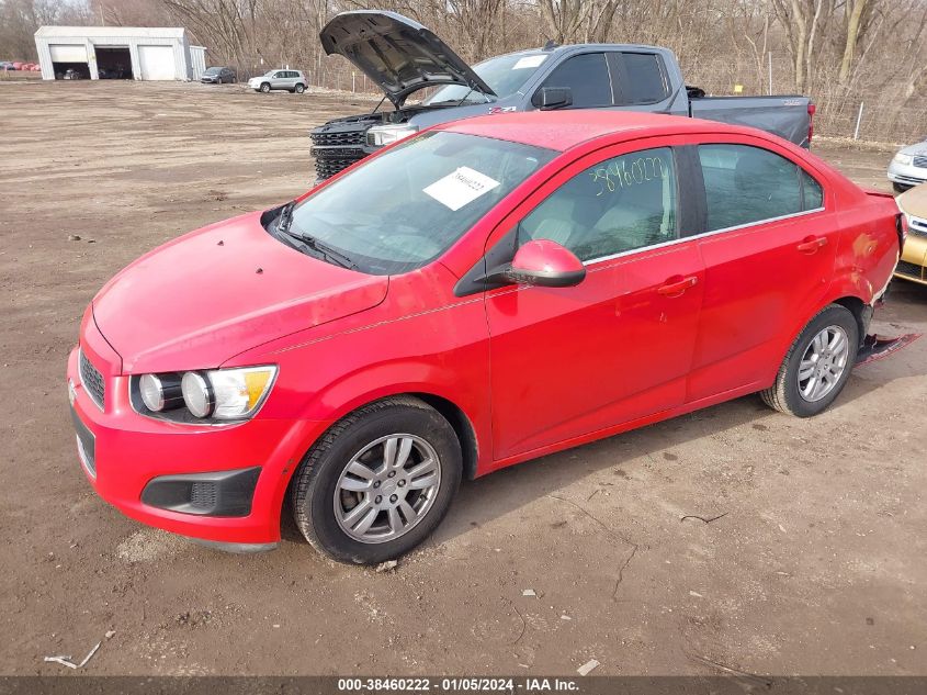 2013 CHEVROLET SONIC LT AUTO - 1G1JC5SH1D4137998