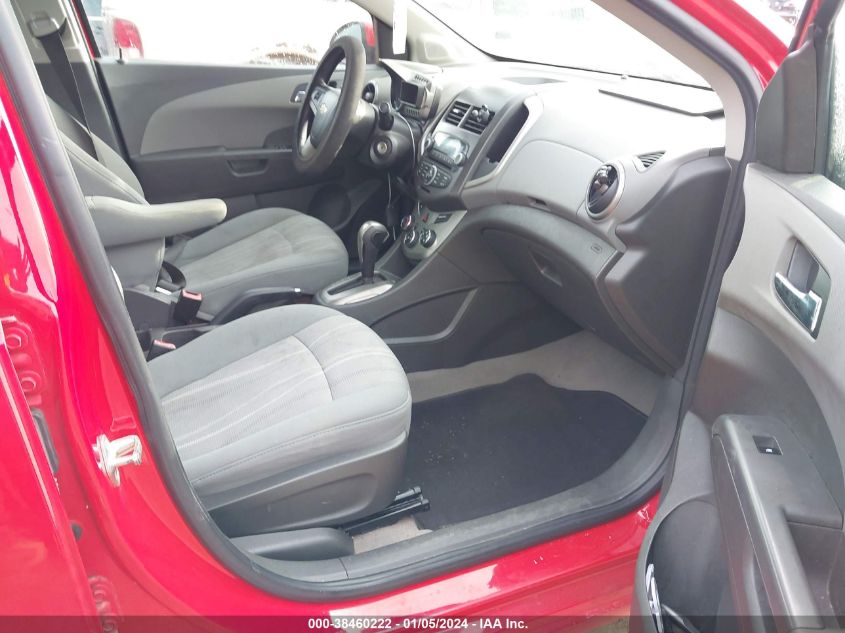 2013 CHEVROLET SONIC LT AUTO - 1G1JC5SH1D4137998