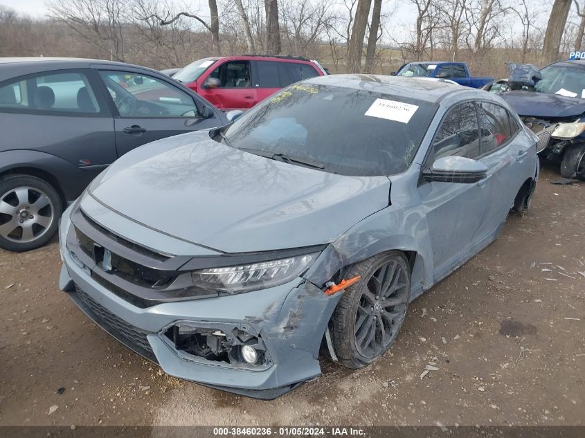 2021 HONDA CIVIC SPORT TOURING - SHHFK7H90MU215965