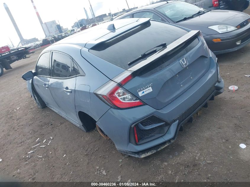 2021 HONDA CIVIC SPORT TOURING - SHHFK7H90MU215965